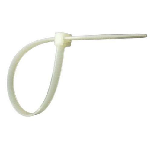 Bridas de nailon blanco - Ancho 3,6 mm - Manutan