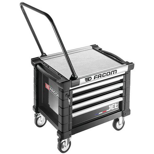 Caja con ruedas JETM3 - 4 cajones Caja con ruedas JETM3 - 4 cajones