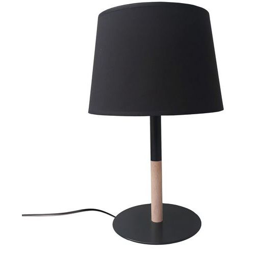 Lámpara de mesa Mikado negra - Aluminor