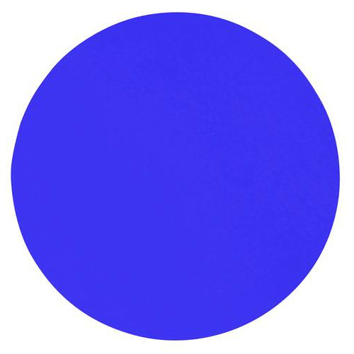Adhesivo para marcado de suelo circular 90 mm - Manutan Expert