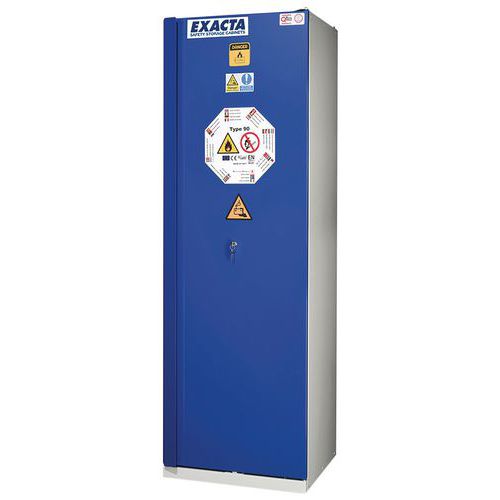 Armario alto de alta seguridad para el almacenamiento de baterías de iones de litio - Exacta