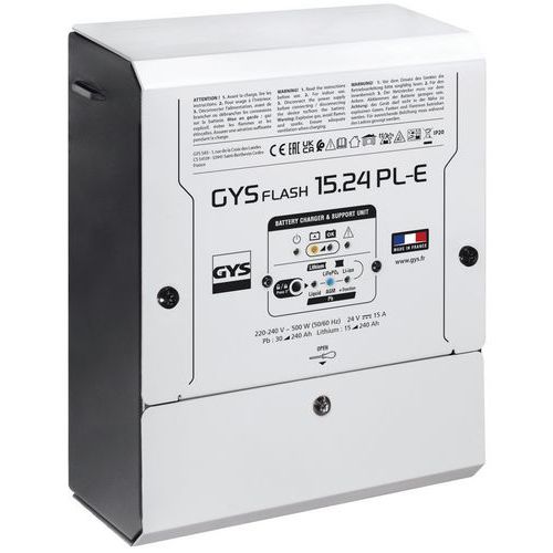 Cargador de batería GysFlash 15.24 PL-E - Gys