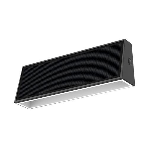 Aplique de pared LED solar con doble haz de luz Liner-Velamp Aplique de pared LED solar con doble haz de luz Liner-Velamp