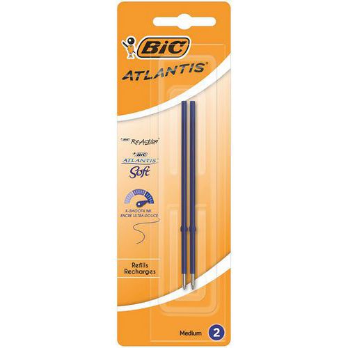 Recarga para BIC Atlantis Soft - Pack de 2 - Bic