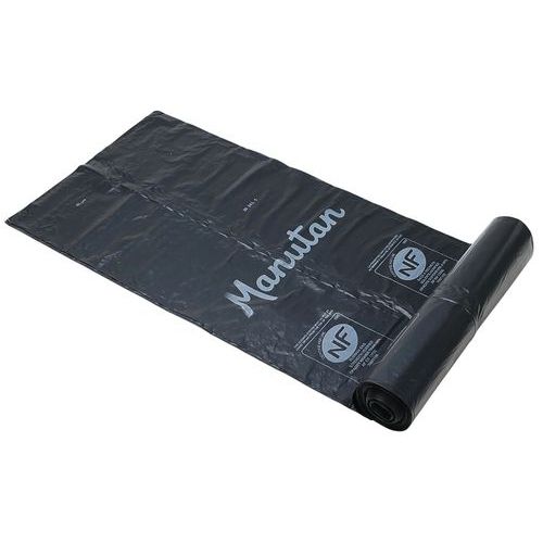 Bolsa de basura negra - Desechos pesados - De 110 a 200 L - Manutan Expert Bolsa de basura negra - Desechos pesados - De 110 a 200 L - Manutan Expert