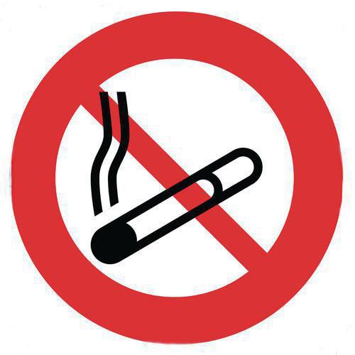 Señal de prohibición de fumar - PVC - Manutan Expert Señal de prohibición de fumar - PVC - Manutan Expert