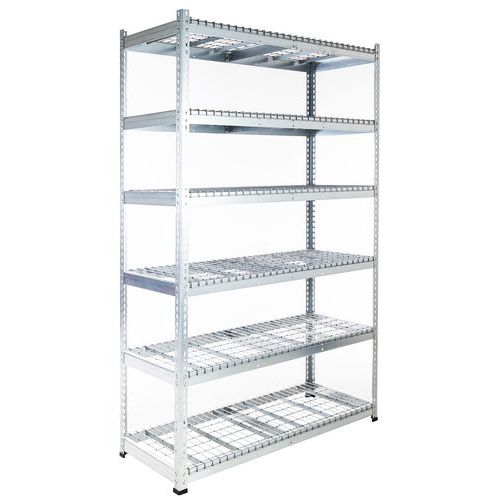 Estantería pesada Rapid 1 - Balda de rejilla - 1525 mm de largo - Manutan Expert