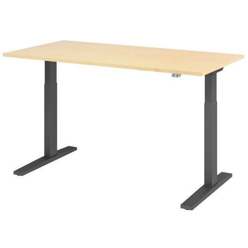 Escritorio eléctrico de la serie XMKA de 160 cm - Hammerbacher