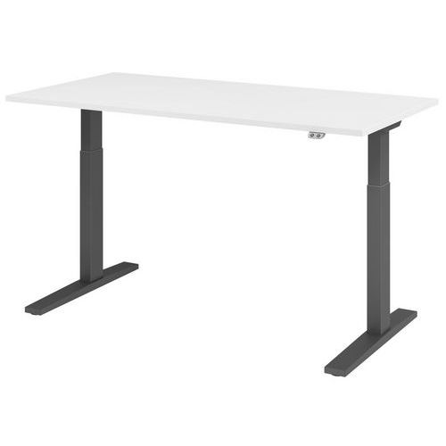 Escritorio eléctrico de la serie XMKA de 160 cm - Hammerbacher