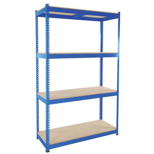 Estantería pesada Manutan Rapid 1 - Balda de aglomerado - Manutan Expert