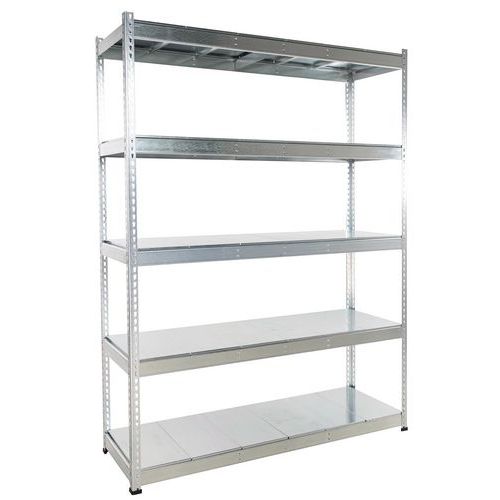 Estantería pesada Manutan Rapid 1 - Balda maciza de metal - Manutan Expert