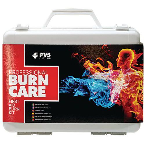 Bolsa de primeros auxilios especial quemaduras - Kit pro - PVS