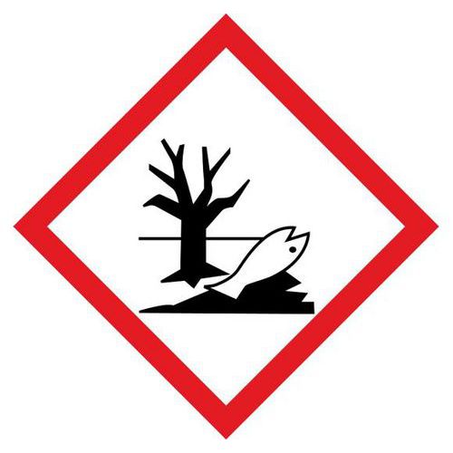 Señal CLP - Riesgo medioambiental - PVC - Manutan Expert