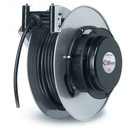 Enrollador autorretráctil STEEL 800 - Cable Equipement
