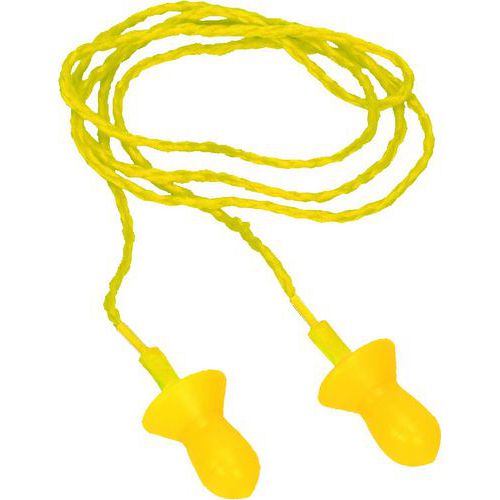 Tapones para los oídos de silicona con cordón - Delta Plus