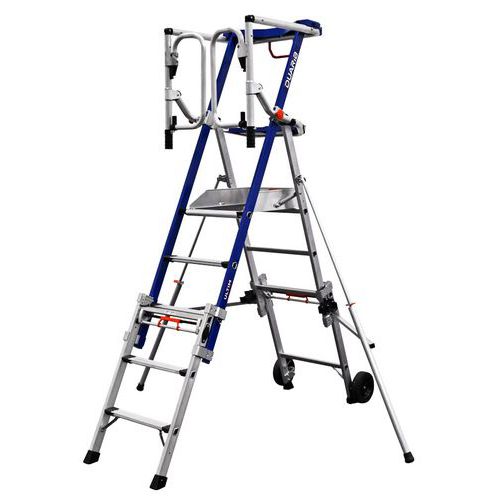 Plataforma telescópica XT Ultim - 3 a 9 peldaños - Duarib