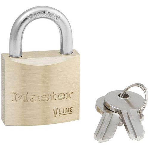 Candado de llave de latón - Master Lock