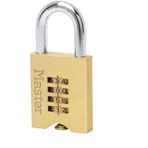 Candado de combinación de latón macizo - Master Lock