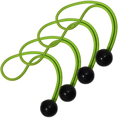 Cuerda elástica con bolas - Juego de 4 - Master Lock