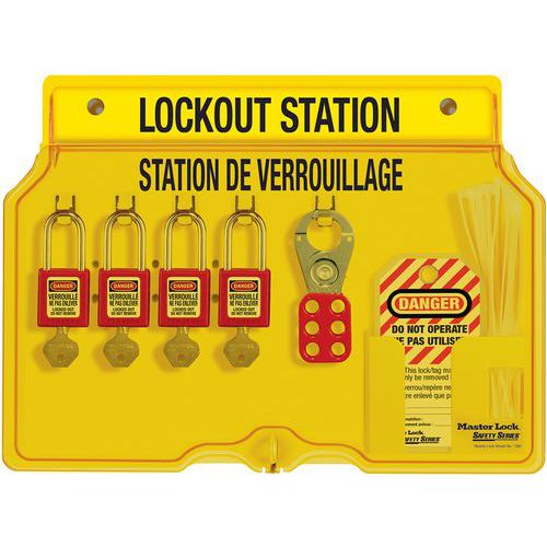 Estación de bloqueo n.º 1482BP - Master Lock