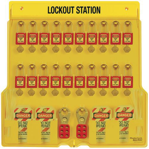 Estación de bloqueo n.º 1484BP - Master Lock