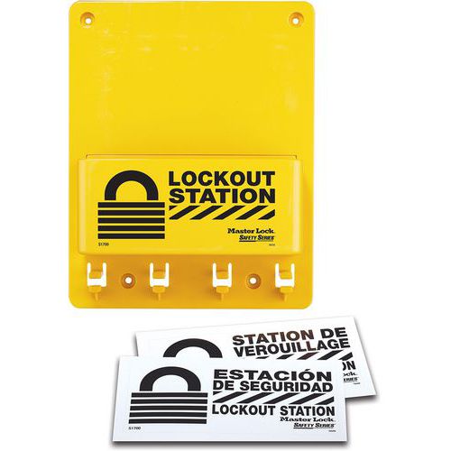 Estación de bloqueo n.º 1700 - Master Lock