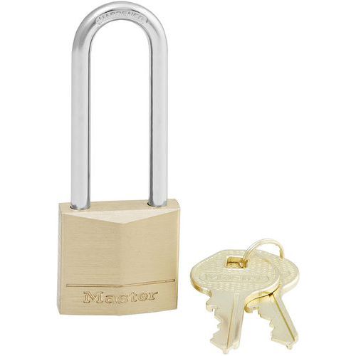 Candado de latón macizo con llaves 130EURDLJ - Master Lock