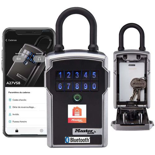 Caja de llaves con Bluetooth y arco 5440EURD - Master Lock