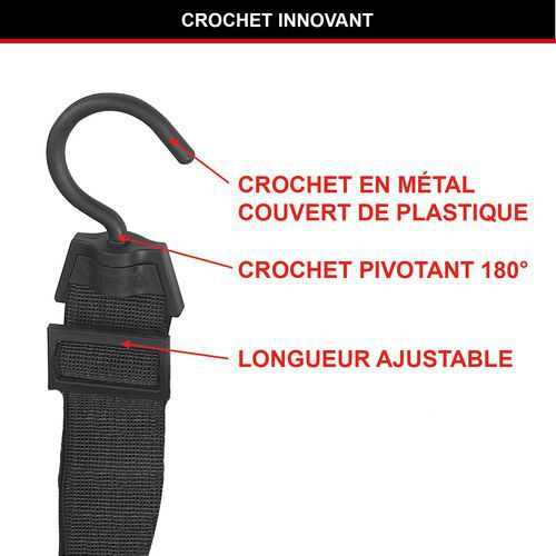 Cuerda elástica Giant Rotative Hook™ - Master Lock Cuerda elástica Giant Rotative Hook™ - Master Lock