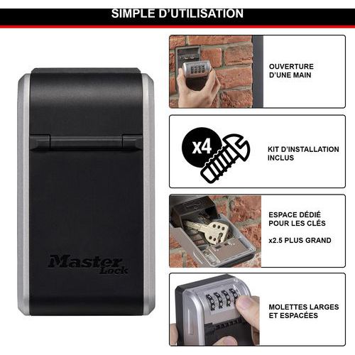 Caja de llaves con combinación 5481EURD - Master Lock