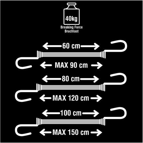 Tensores Twin Wire™ 3040EURDAT - Bote de 6 - Master Lock