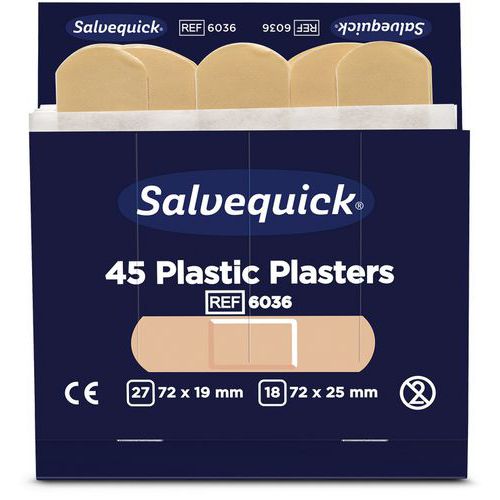 Paquete de recambio, 270 tiritas de plástico - Salvequick