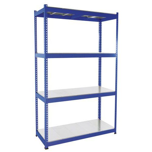 Estantería pesada Manutan Rapid 1 - Balda maciza de metal - Manutan Expert