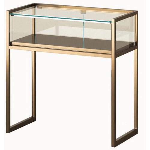 Vitrina de exposición con patas - 95×45×95 cm - Sarazino