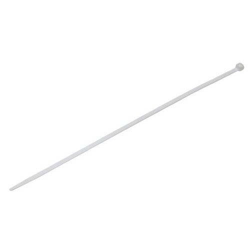 Abrazaderas de nailon blanco - Ancho 4,8 mm - Manutan Expert