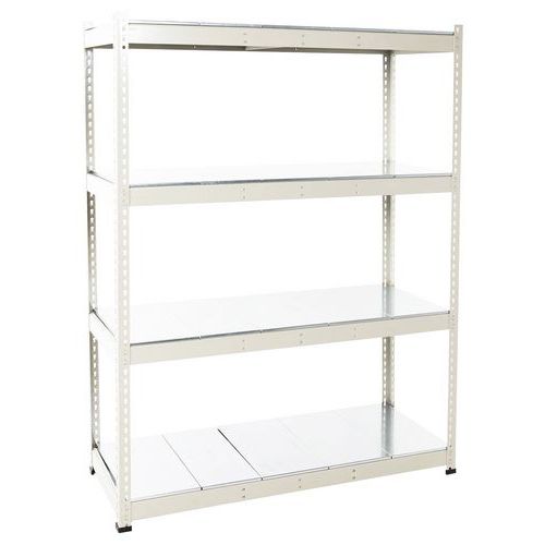 Estantería pesada Manutan Rapid 1 - Balda maciza de metal - Manutan Expert