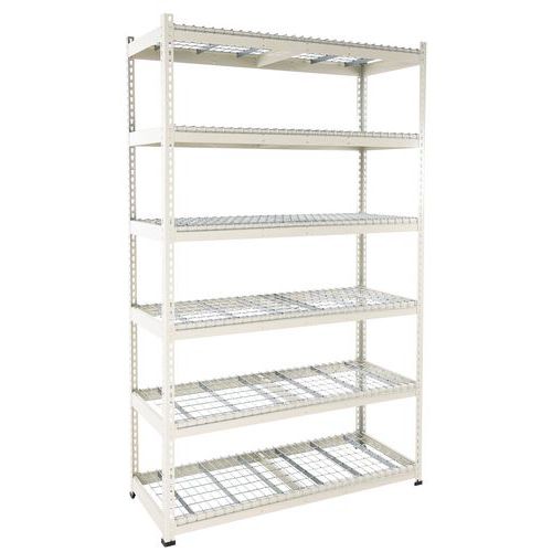 Estantería pesada Rapid 1 - Balda de rejilla - 1525 mm de largo - Manutan Expert