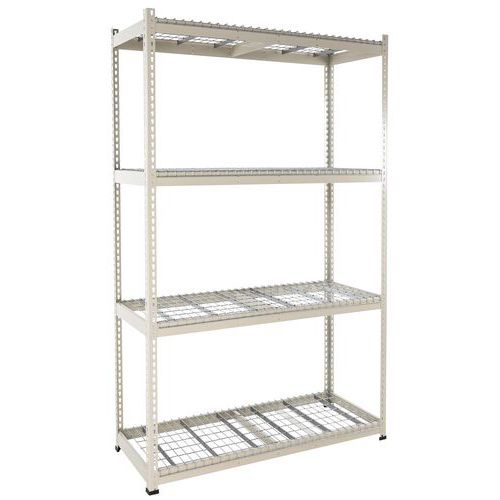 Estantería pesada Rapid 1 - Balda de rejilla - 1525 mm de largo - Manutan Expert