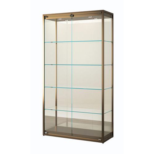Vitrina de exposición alta - 95×45×190 cm - Sarazino Vitrines