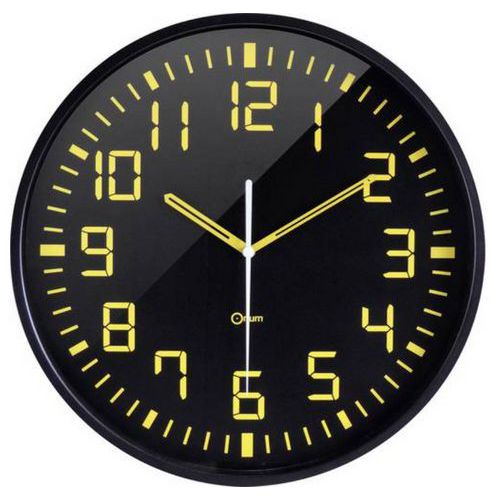 Reloj de pared silencioso Contrast de cuarzo - Orium