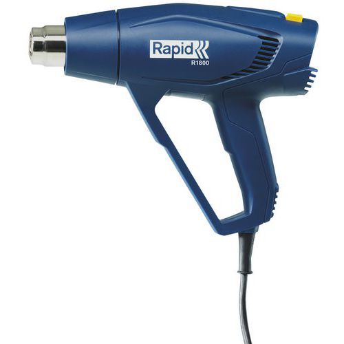 Pistola de aire caliente R1800 y accesorios - Rapid