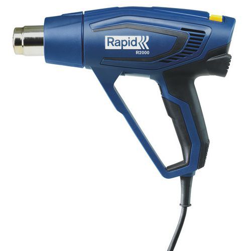 Pistola de aire caliente R2000 y accesorios - Rapid
