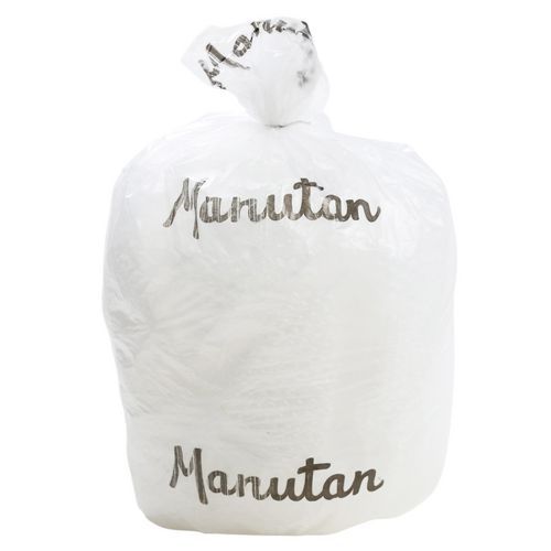 Bolsa de basura transparente - Desechos habituales - De 30 a 110 L - Manutan Expert