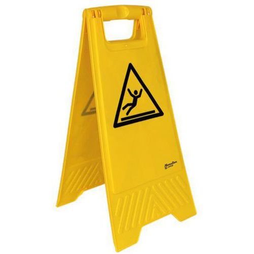 Caballete de señalización suelo deslizante - Manutan Expert Caballete de señalización suelo deslizante - Manutan Expert