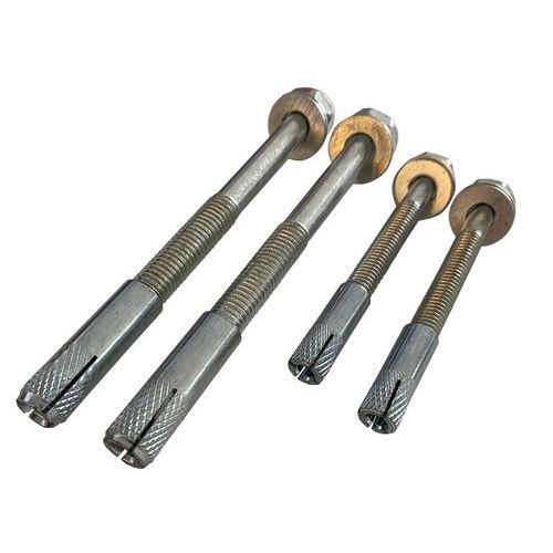 Fijaciones para hormigón para rampa de goma, kit de 4