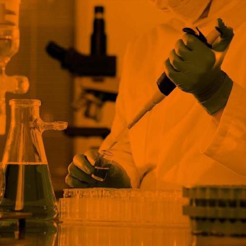 Vinilo inactínico naranja contra la luz para laboratorio - Luminis