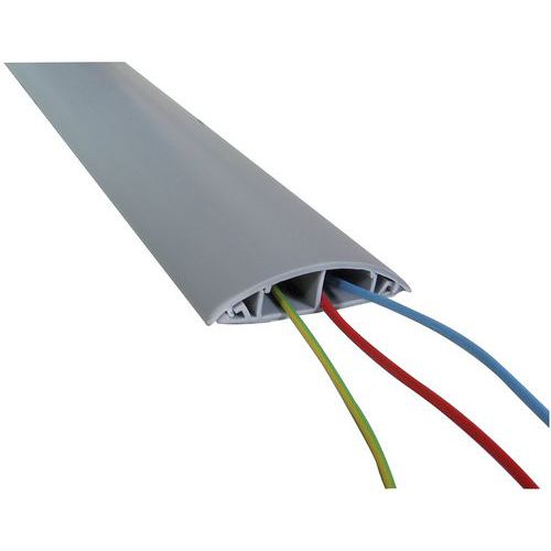 Canaleta pasacables rígida de PVC - Manutan Expert