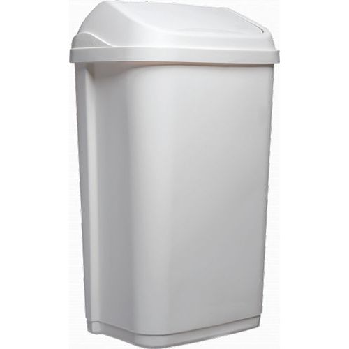 Cubo de basura sanitario con tapa basculante 50 L - Probbax