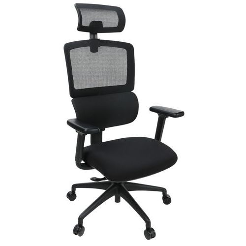 Silla de oficina ergonómica negra Eros Silla de oficina ergonómica negra Eros