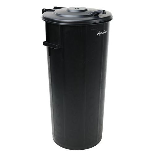 Cubo de basura con tapa - 60 L y 100 L - Manutan Expert Cubo de basura con tapa - 60 L y 100 L - Manutan Expert